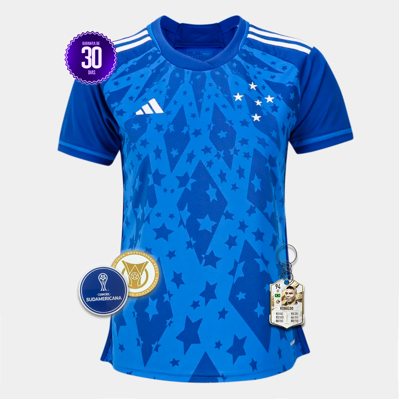 Camisa Cruzeiro Primeiro Uniforme 2024/2025 FEMININA