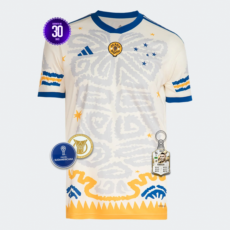 Camisa Cruzeiro Especial Consciência Negra 2023/2024