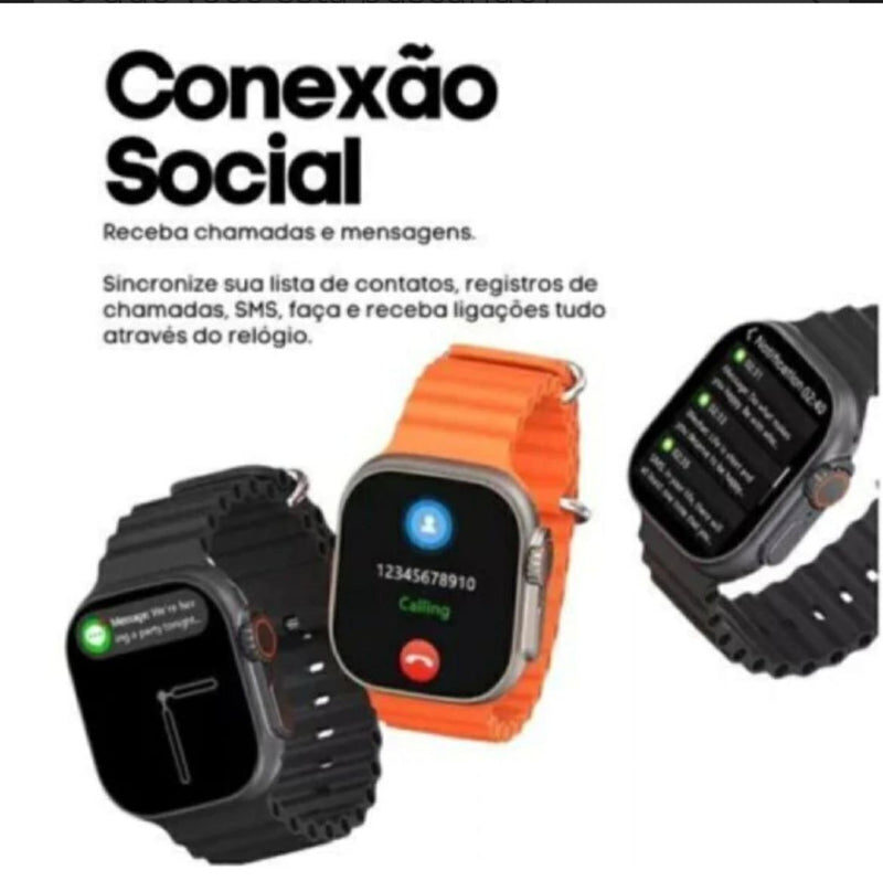 Relógio Smartwatch K9 Ultra 49mm Lançamento 2024 5g Smart - cod55