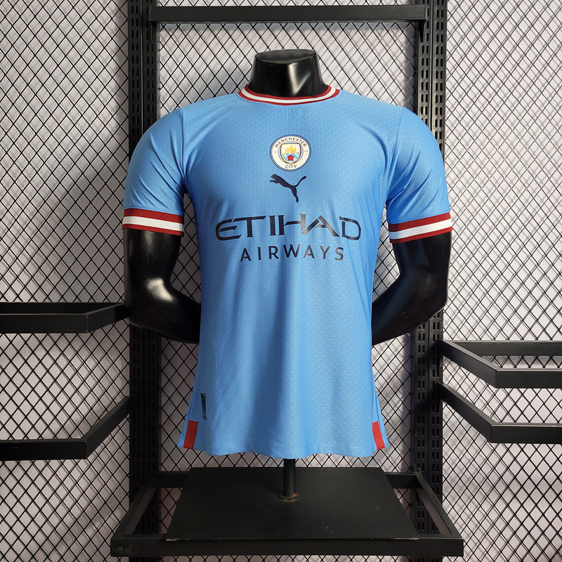 Manchester city 22-23 home player version 