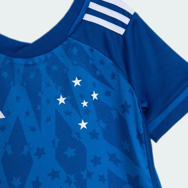 Kit Infantil Cruzeiro Primeiro Uniforme 2024/2025